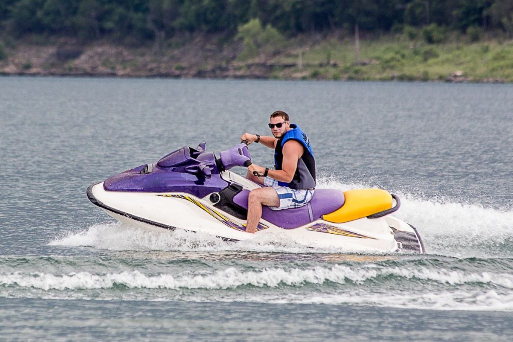 water sport at khanpur dam