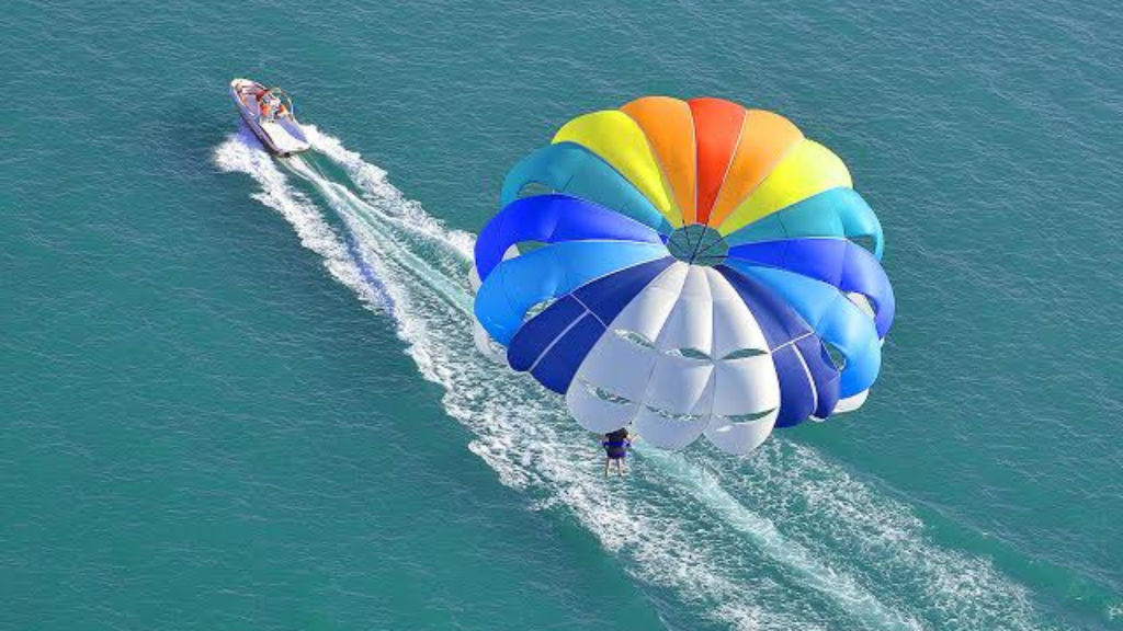 paragliding at khanpur dam