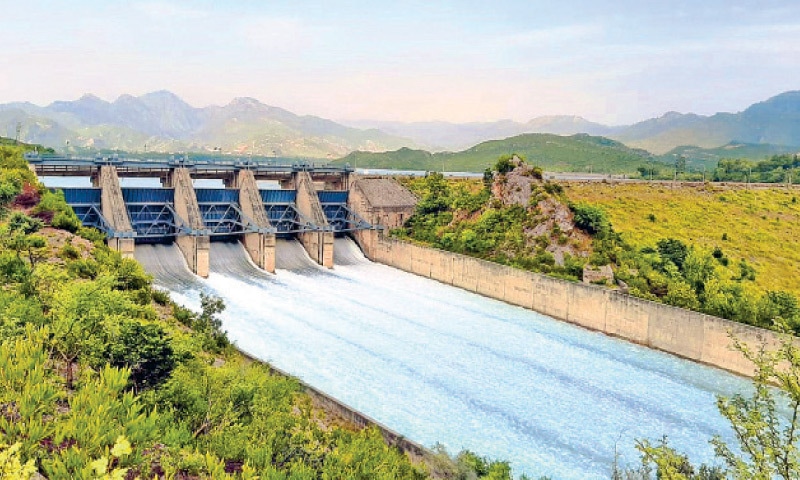 khanpur dam top view